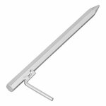 Erdnagel 30 cm Stahl verzinkt mit L-Haken