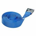 Blaues Spannband mit Schnellverschluss 5 Meter