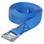 Blaues Spannband mit Schnellverschluss 5 Meter