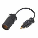 Adapterkabel von DIN-Stecker auf Zigarettenanzunderbuchse