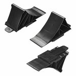 Unterlegkeil Kunststoff schwarz inkl. Flachhalter