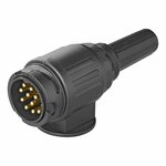 Stecker 13-polig PVC Typ Jaeger mit 1-Loch Tulle