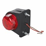 Breite Licht rot weiß 67x78mm flach