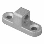 Rahmenbefestigungsose vertikal Metall - Set a 3 Stuck