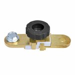 Batteriepolklemme (-) mit Sicherungsautomat flach