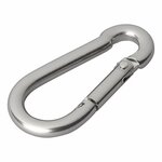 Edelstahl Karabinerhaken 6x60mm 2 Stuck