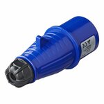 CEE-Stecker 16A Festgehause blau