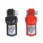 Batteriepolklemmensatz (+) und (-) mit Kunststoffschutz rot schwarz