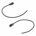 Elastische Befestigungskordel 50 cm verstellbar - 4er Set