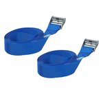 Blaues Spannband mit Schnellverschluss 2x 2 5 Meter