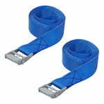 Blaues Spannband mit Schnellverschluss 2x 2 5 Meter