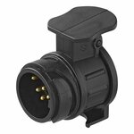 Kurzer Adapterstecker von 13 auf 7 polig