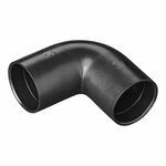 Abflussrohr-Eckstuck  dia 28 mm 90 PE schwarz