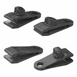 Zeltteppichklammern mit Schraube - 4er Set