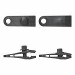 Zeltteppichklammern mit Schraube - 4er Set