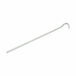 Zelthering 22cm Metall mit offener ose 10 Stuck im Polybeutel