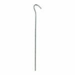 Zelthering 22cm Metall mit offener ose 10 Stuck im Polybeutel
