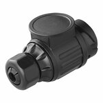 Stecker 13-polig PVC Typ Jaeger 9 6 cm mit Klemmverschluss