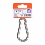 Karabiner 80x8mm  A4 Edelstahl AISI 316  870 daN