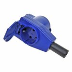 CEE-Winkelstecker + Schuko-Steckdose