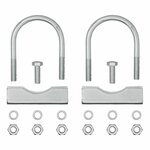 U-Bugel rund 60 70mm fur Bugradklemme - Set a 2 Stuck
