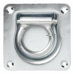 Zurrose einzeln 105x105mm