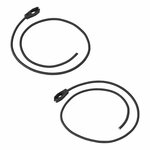Elastische Befestigungskordel 100 cm verstellbar - 4er Set