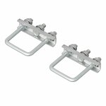 U-Bugel Vierkant 60mm fur Bugradklemme - Set a 2 Stuck