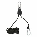 Flaschenzug mit Ratsche und Seil - 2er Set 68kg