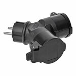 Schuko-Duo-Verteiler