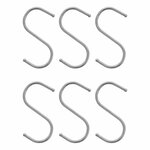 S-Haken dia 4mm 6 5x7 5cm 6 Stuck