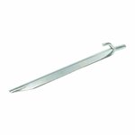 Zelthering 25cm Metall mit Haken 6 Stuck im Polybeutel
