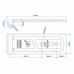 Gegenstuck zum Spannschloss SPP ZN-06