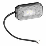 Begrenzungsleuchte 12 24V weiß 80 x 44 mm LED