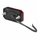 Begrenzungsleuchte 12 24V rot 80 x 44 mm LED