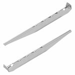 Zelthering 18 5cm Aluminium geriffelt 6 Stuck im Polybeutel