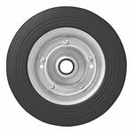 Bugradfelge Metall mit Gummireifen 200x50mm