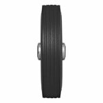 Bugradfelge Metall mit Gummireifen 200x50mm