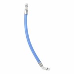 Flexibler Schlauchanschluss 25 cm blau 45 Tulle