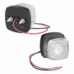 Begrenzungsleuchte 9-30V weiß 61 x 61 mm LED