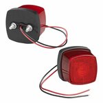 Begrenzungsleuchte 9-30V rot 61 x 61mm LED