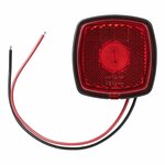 Begrenzungsleuchte 9-30V rot 61 x 61mm LED