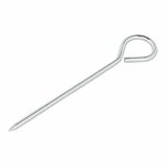 Zelthering 19cm Aluminium mit ose 10 Stuck im Polybeutel
