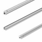 Zeltschiene Aluminium 90  dia 9 mm x 1 2 m