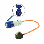 Verlangerungskabel 40cm von UK-Stecker auf CEE
