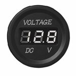 Voltmeter digital eingebaut 6-30V