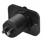 USB Unterputzdose 2-fach Typ A 3100mA 12V 24V