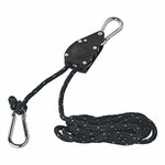 Flaschenzug mit Ratsche und Seil - 2er Set 136kg