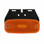 Seitenmarkierungsleuchte 10-30V orange 110x45mm LED mit Halter