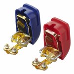 Batteriepolklemmen-Set (+) und (-) mit Schnellverschluss